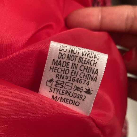 Multi color cropped puffer jacket - Picture 4 of 12